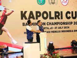 Jenderal Sigit Sebut Turnamen Bulutangkis Kapolri Cup Pintu Masuk Mengikuti Kejuaraan Nasional dan Internasional