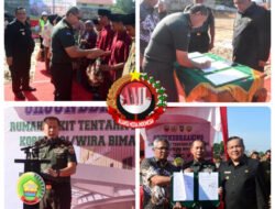 Danrem 031/Wira Bima Resmikan Groundbreaking Pembangunan Rumah Sakit Tentara TK.III