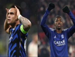 Perbandingan Trofi Inter Milan vs Paris Saint Germain di Eropa